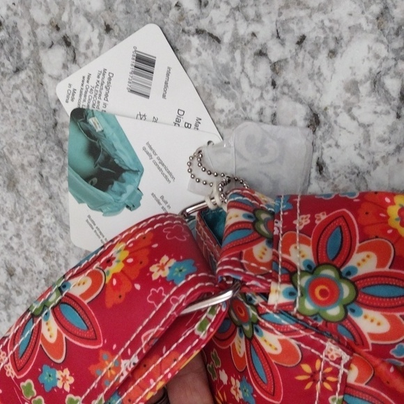 NWT Kalencom Matte Coated Buckle Diaper Bag - Picture 9 of 13